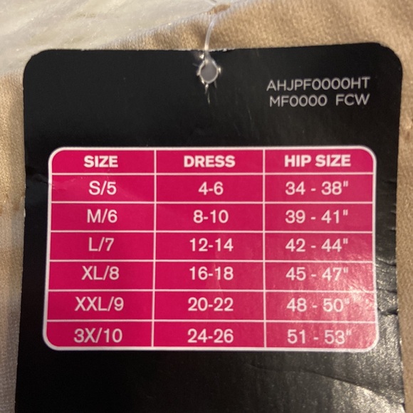 MAIDENFORM FIRM SHAPER-WEAR SIZE M BRAND NEW WITH TAG COLOR TAN - Picture 9 of 9